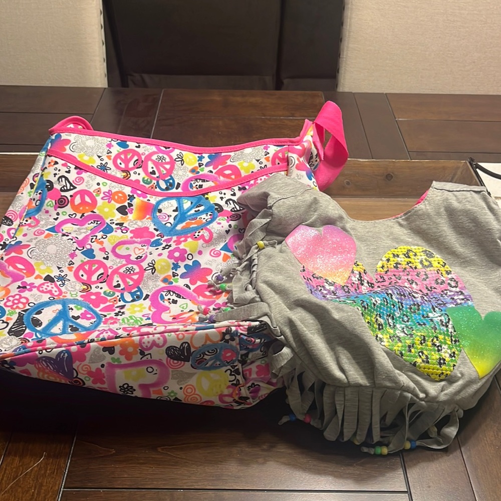 Bundle of 2 girls Justice bags